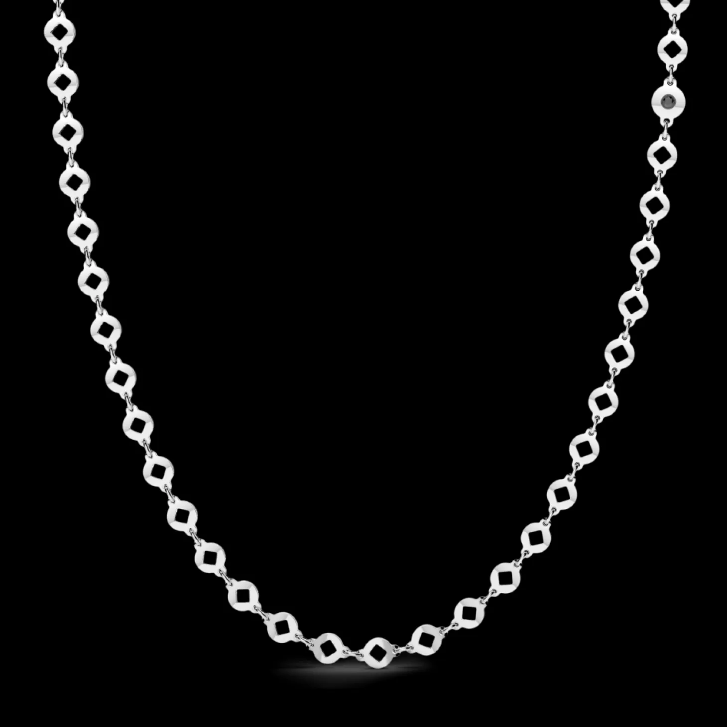 Zancan Gioielli Collana Solo Maglia Zancan In Argento.> Collane