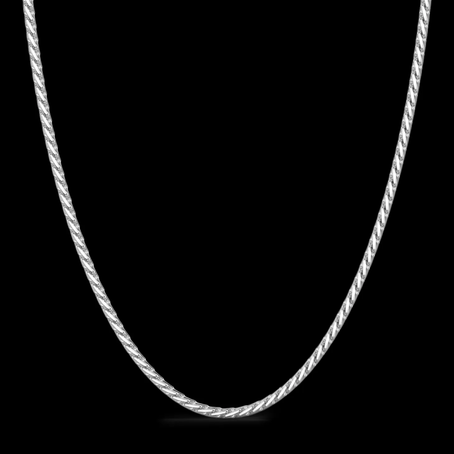 Zancan Gioielli Collana Solo Maglia Zancan In Argento.> Collane