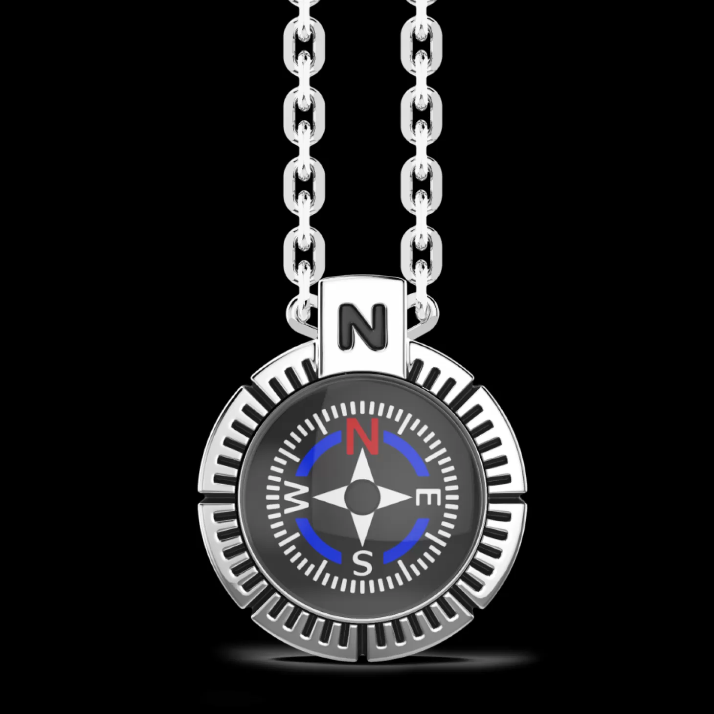 Zancan Gioielli Collana Zancan Con Bussola In Argento.> Collane