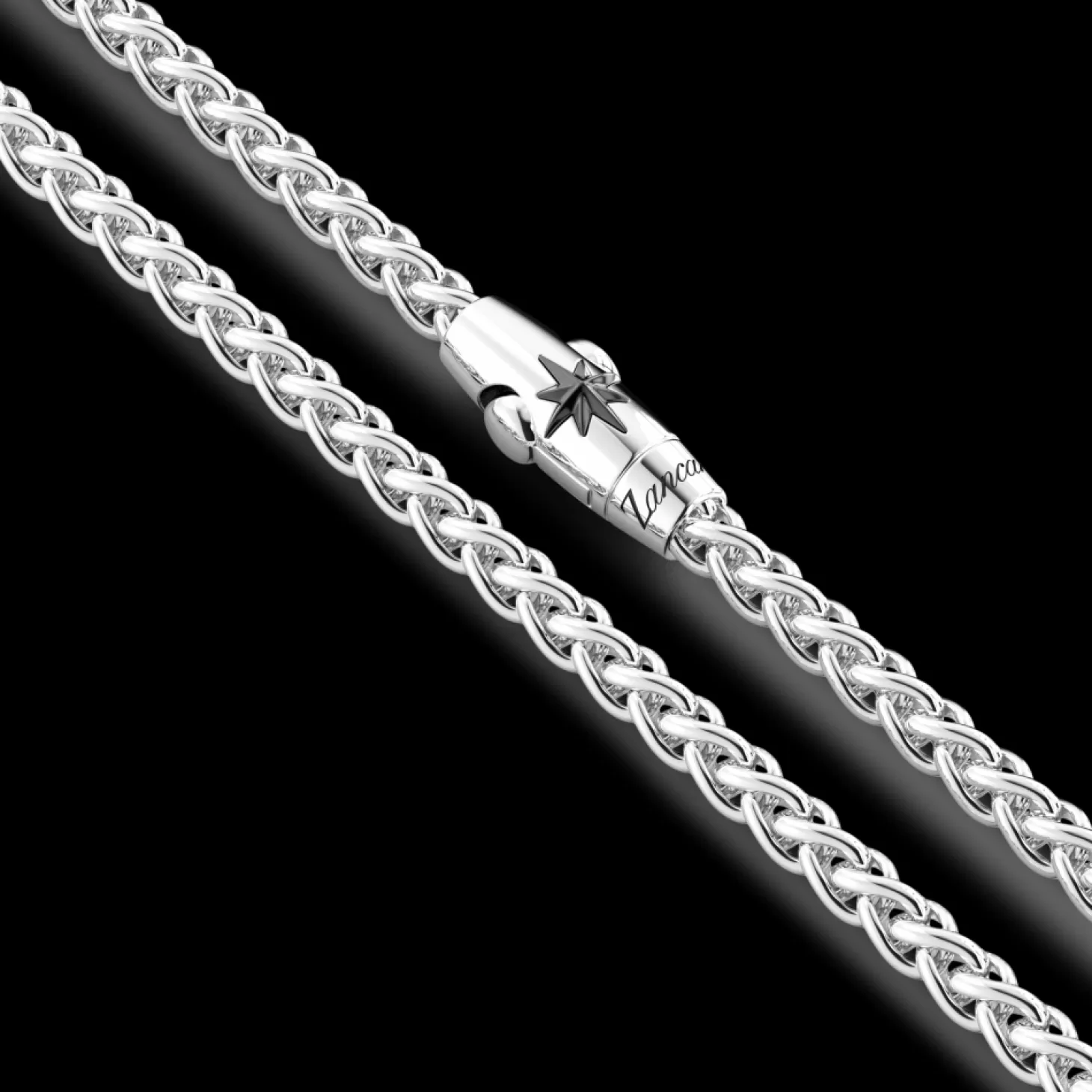 Zancan Gioielli Collana Zancan In Argento A Maglia Intrecciata.> Collane
