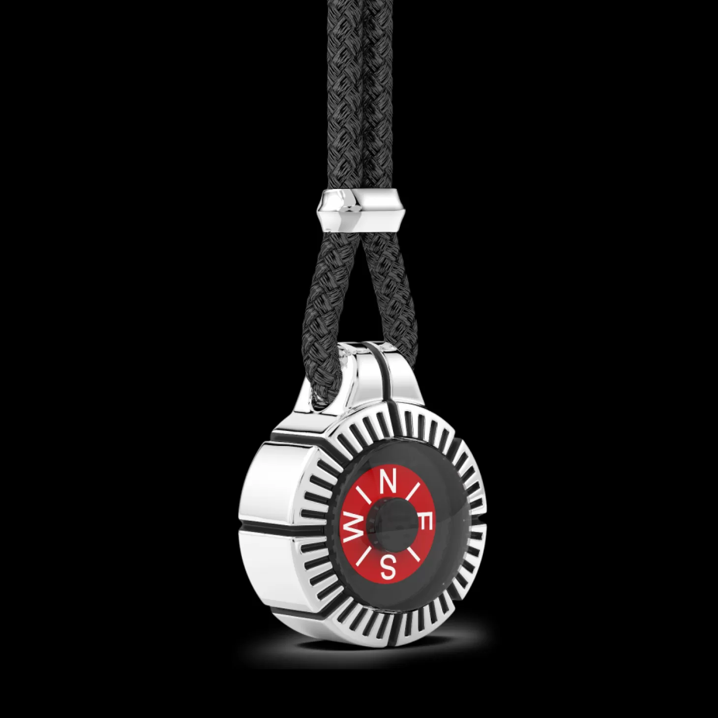Zancan Gioielli Collana Zancan In Argento Con Bussola Rossa.> Collane