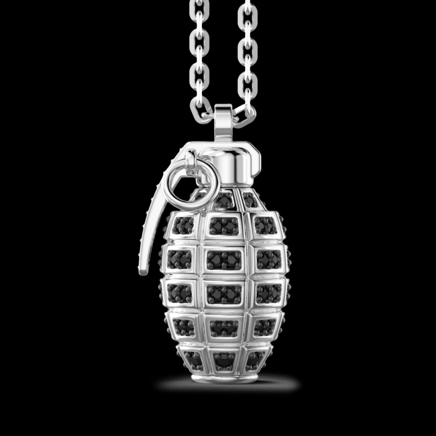 Zancan Gioielli Collana Zancan In Argento Con Granata E Pietrenere.> Collane