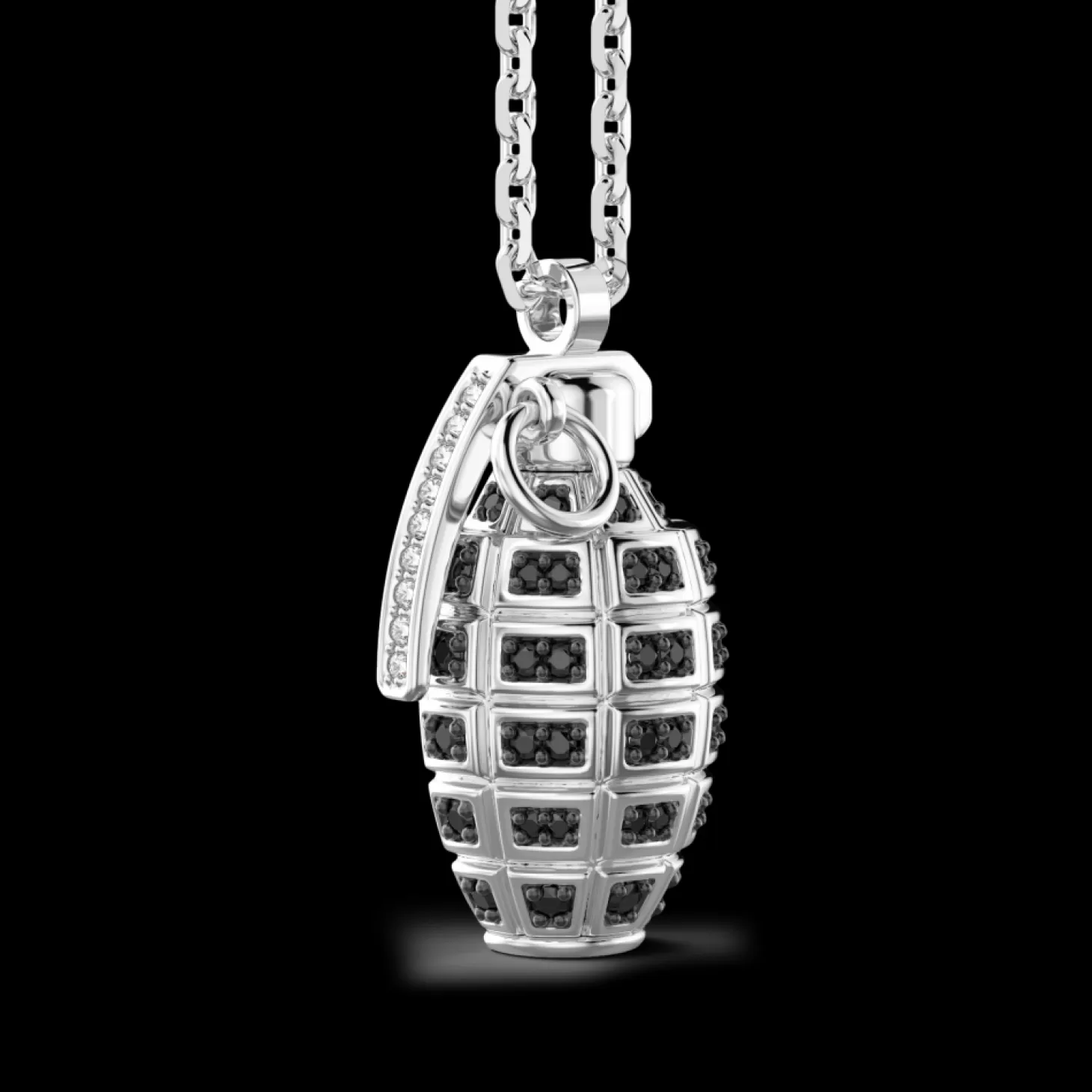 Zancan Gioielli Collana Zancan In Argento Con Granata E Pietrenere.> Collane