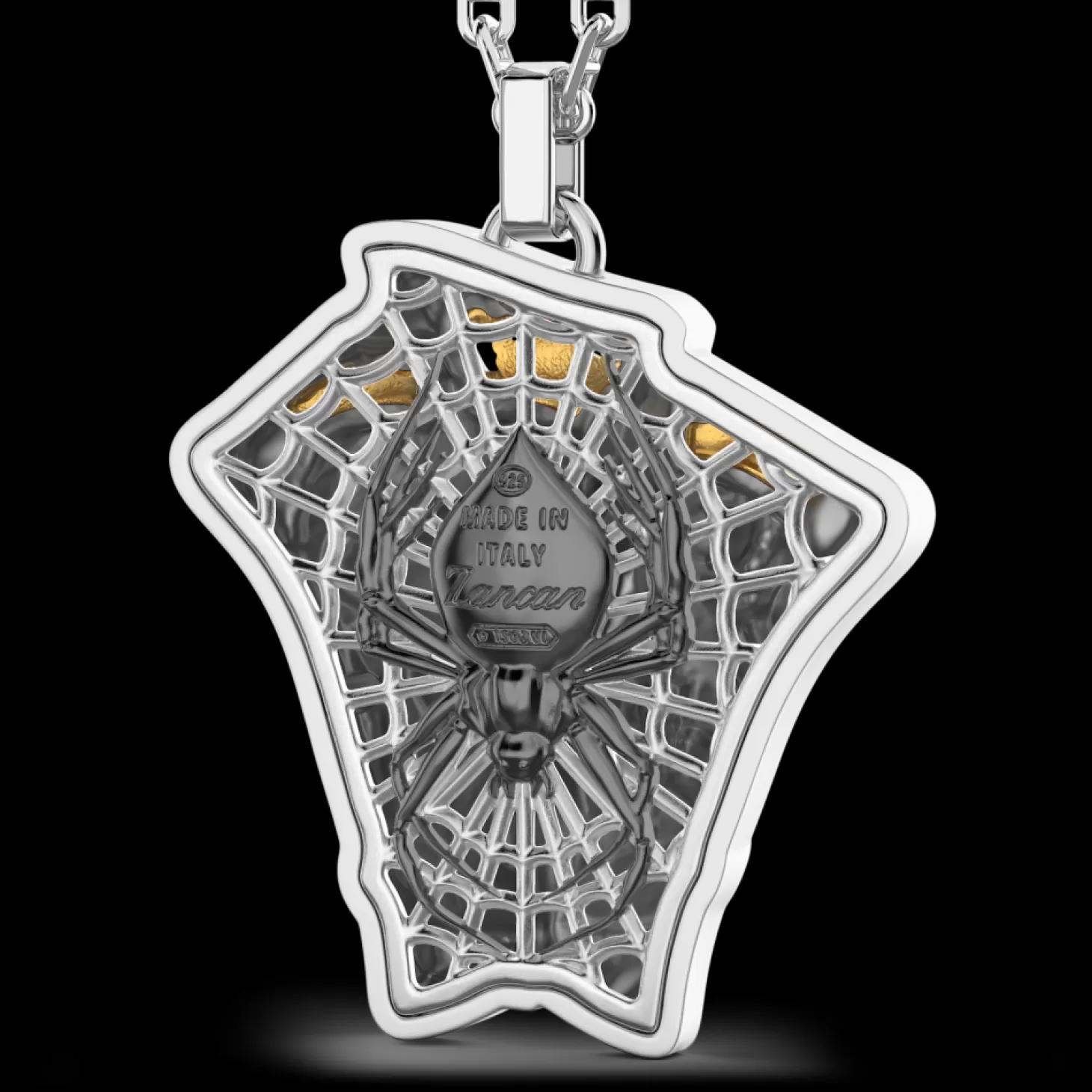 Zancan Gioielli Collana Zancan In Argento Con Pendente A Carte Da Gioco.> Collane
