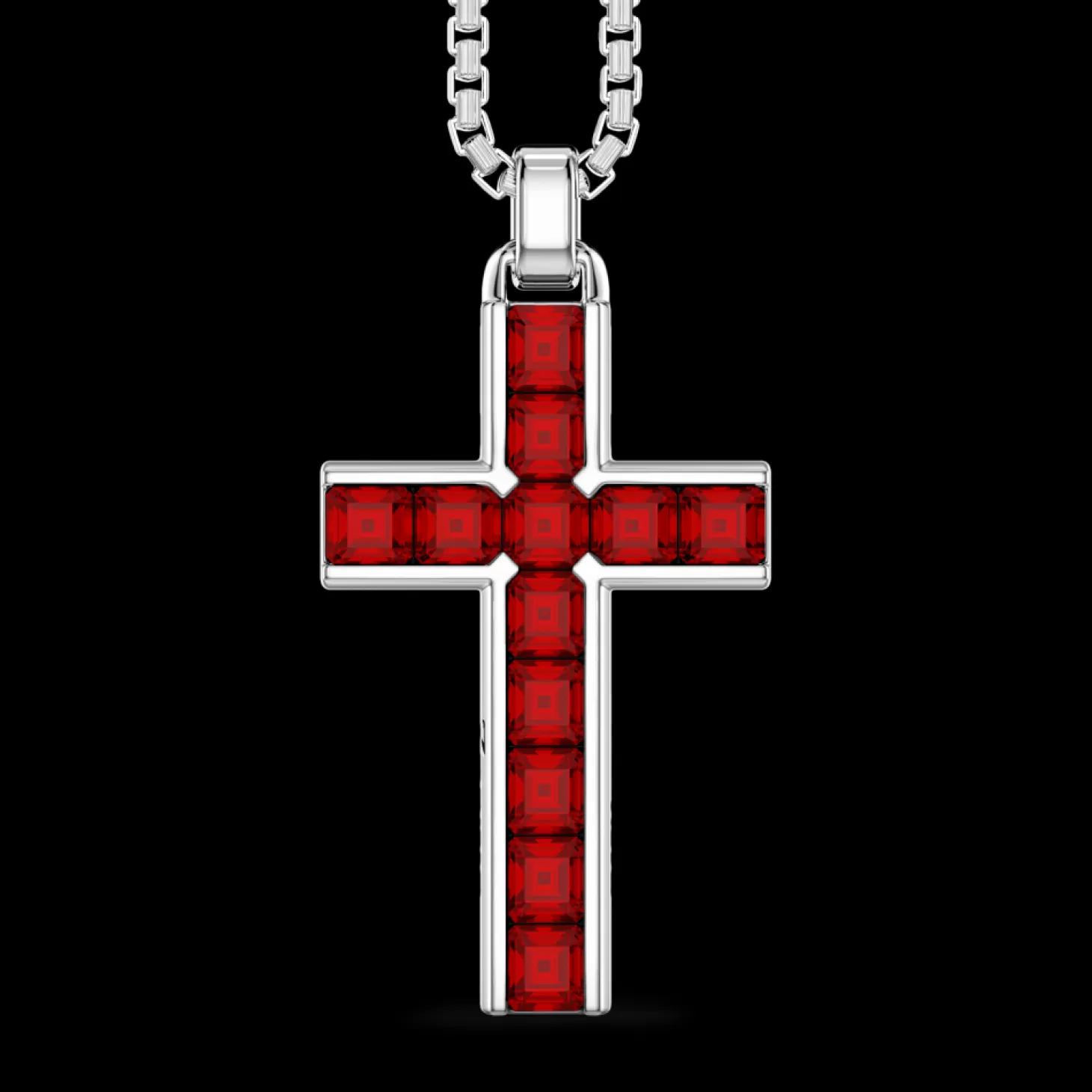 Zancan Gioielli Collana Zancan In Argento Con Pendente A Croce E Pietre Naturali.> Collane