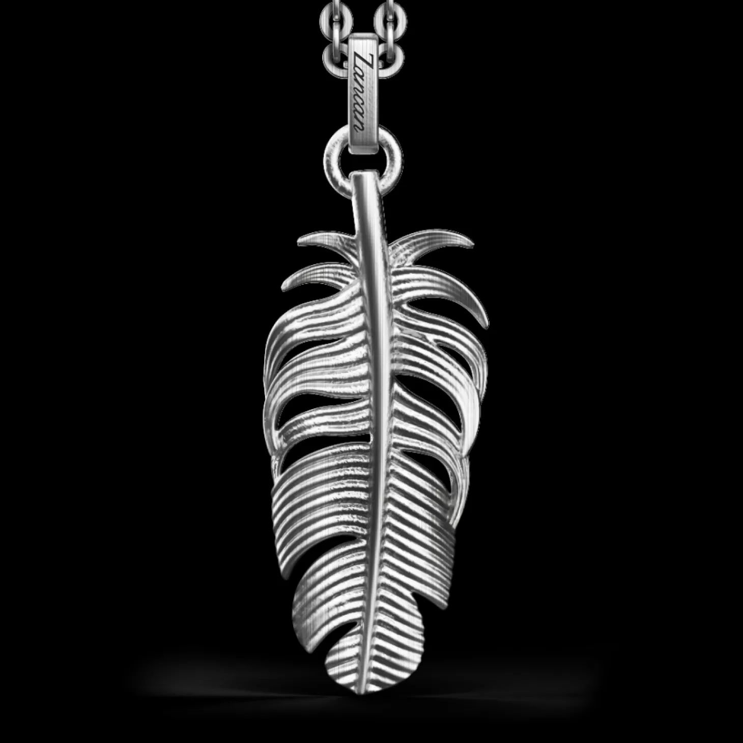 Zancan Gioielli Collana Zancan In Argento Con Pendente A Piuma.> Collane