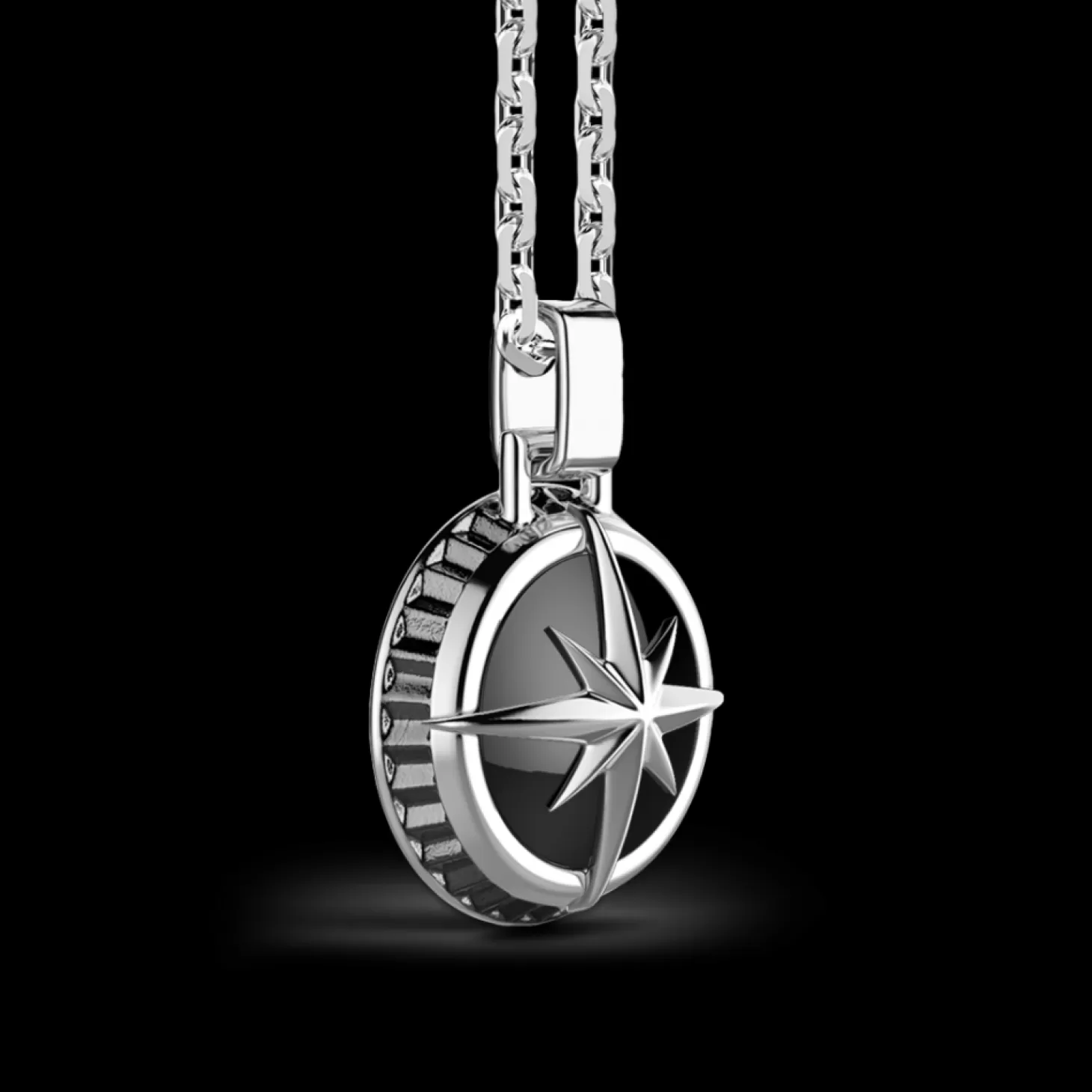Zancan Gioielli Collana Zancan In Argento Con Pendente A Rosa Dei Venti.> Collane