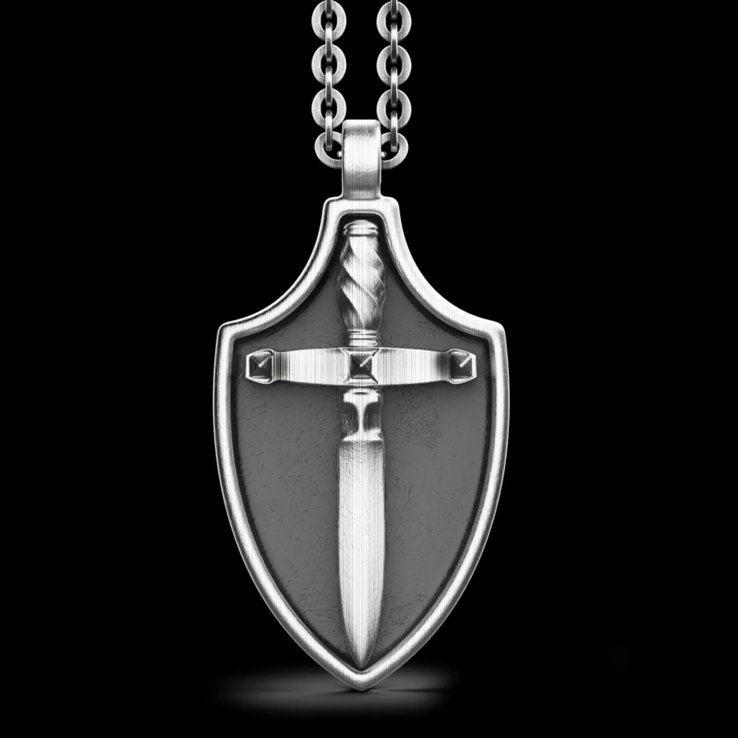 Zancan Gioielli Collana Zancan In Argento Con Pendente A Scudo.> Collane