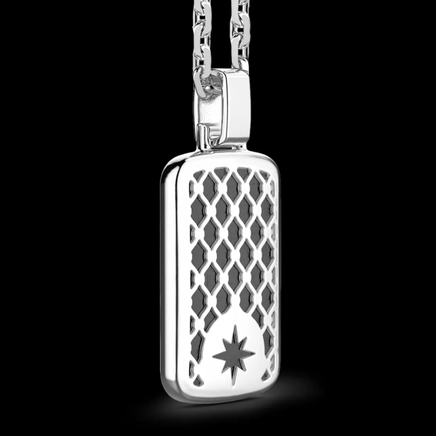 Zancan Gioielli Collana Zancan In Argento Con Pendente A Targa.> Collane