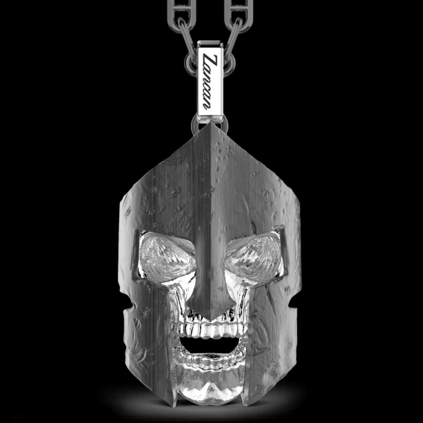 Zancan Gioielli Collana Zancan In Argento Con Pendente A Teschio Spartano.> Collane