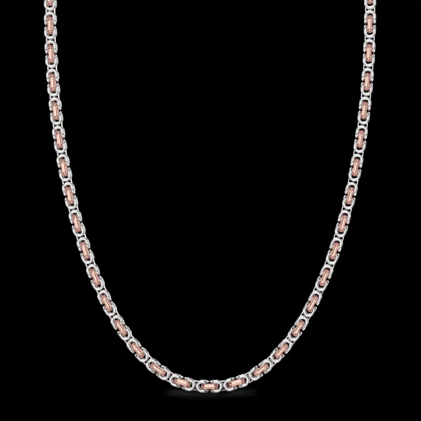 Zancan Gioielli Collana Zancan In Oro Rosa 18K E Argento.> Collane