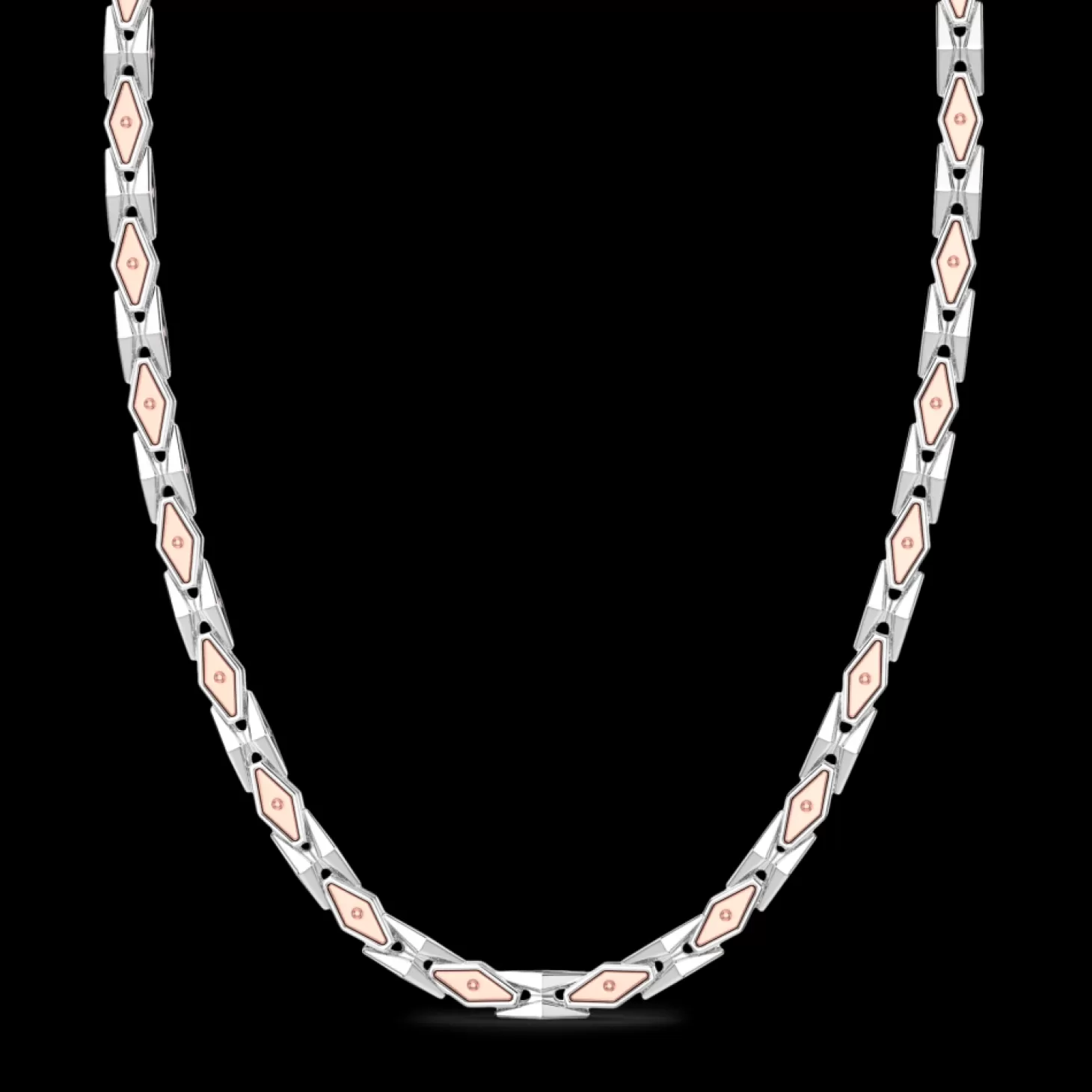 Zancan Gioielli Collana Zancan In Oro Rosa 18K E Argento.> Collane