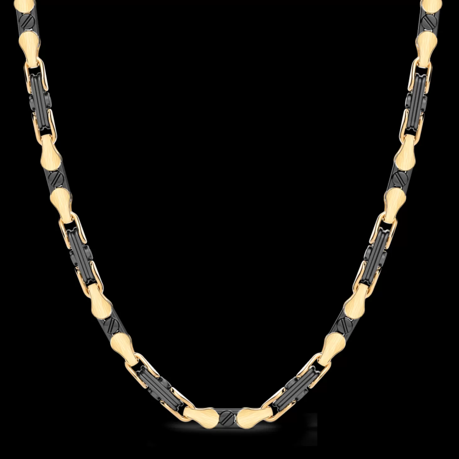 Zancan Gioielli Collana Zancan Inoro 18Kt E Ceramica Nera.> Collane