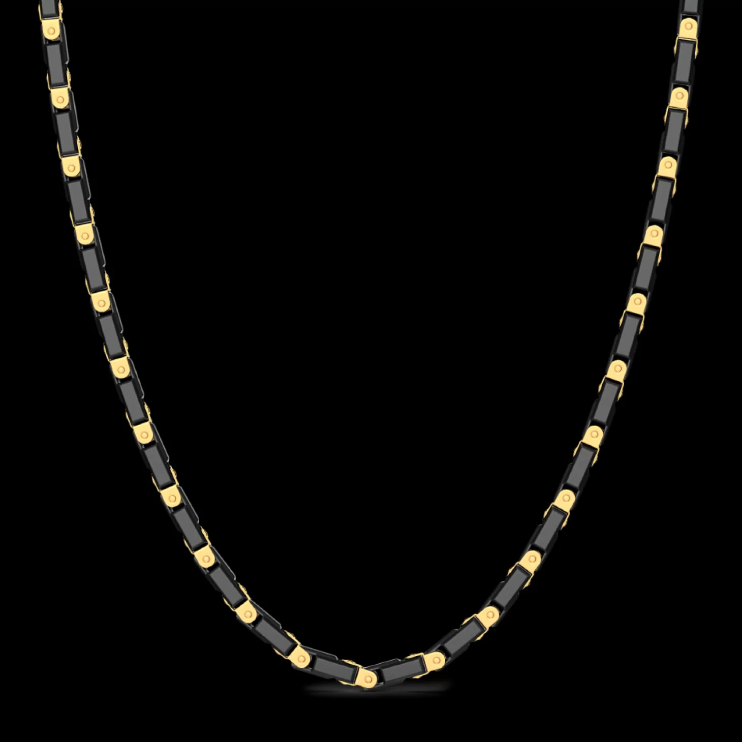 Zancan Gioielli Collana Zancan Inoro 18Kt E Ceramica Nera.> Collane