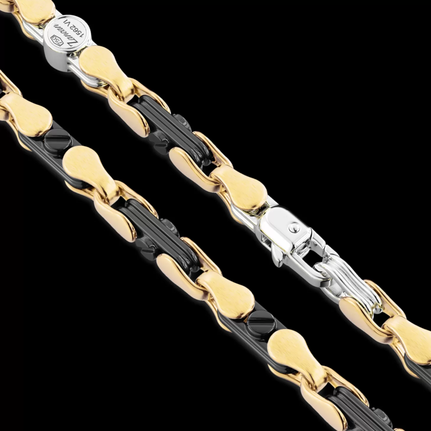 Zancan Gioielli Collana Zancan Inoro 18Kt E Ceramica Nera.> Collane