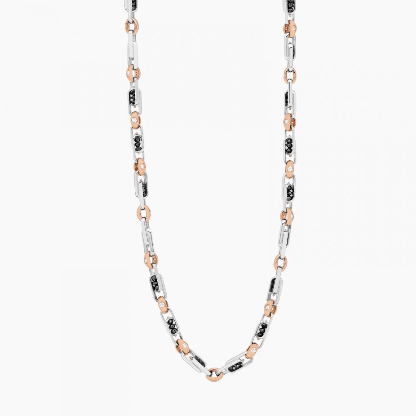 Zancan Gioielli Collanazancan In Oro Bianco Con Diamanti.> Collane