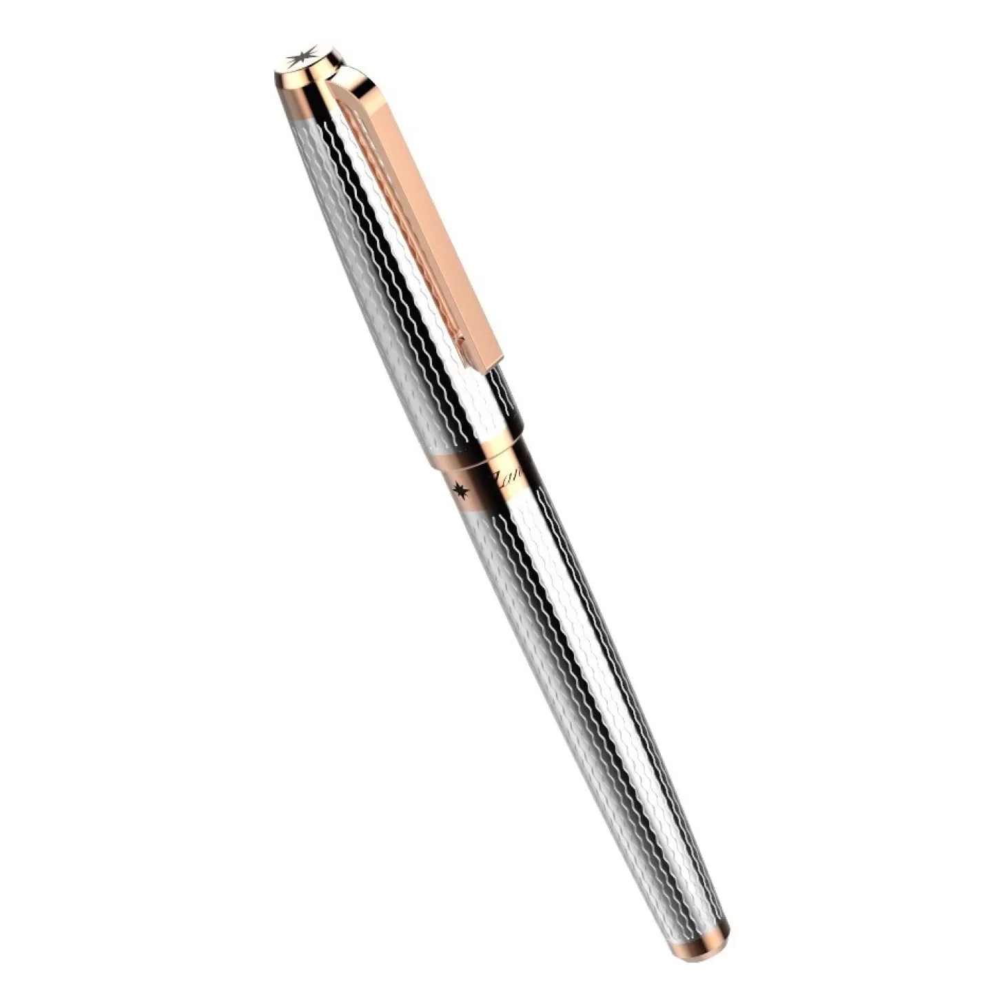Zancan Gioielli Penna Zancan In Metal Brass E Rosa Dei Venti> Accessori